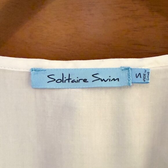 🤍 White Crochet Lace Beach Swim Bathingsuit Cover Up - NEVER WORN! - Picture 4 of 8